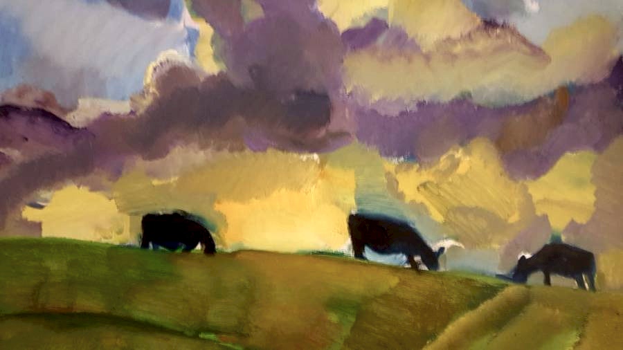 Landscape Painting with Julian Le Bas