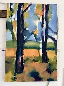 Landscape Painting with Julian Le Bas