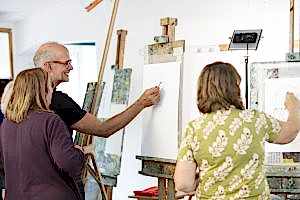 Portrait Painting with Andrew James